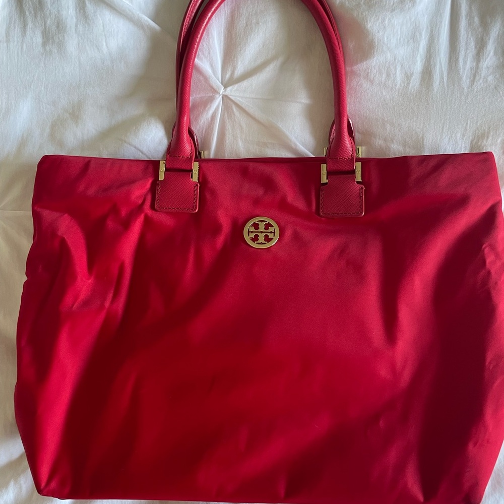 Tory Burch Vibrant Red Tote